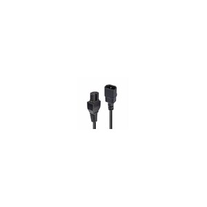 Lindy 30314 - 2 m - C14-Koppler - C15-Koppler - H05VV-F3G
