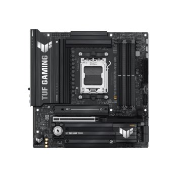 ASUS TUF GAMING B850M-PLUS WIFI - Scheda madre - micro ATX - Socket AM5 - Chipset AMD B850 - USB-C 3.2 Gen 2x2, USB-C 3.2 Gen2, USB 3.2 Gen 2, USB 3.2 Gen 1 - 2.5 Gigabit LAN, Wi-Fi 6E, Bluetooth - Grafica integrata (CPU richiesta)