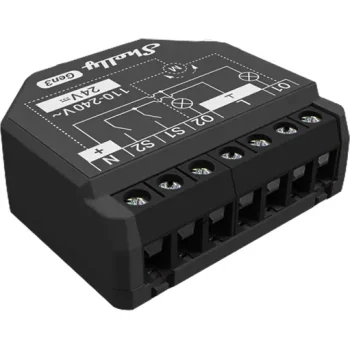 Shelly · Da incasso·″″2PM Gen3″″· Relè· max 16A· 2 canali· WLAN· BT - Ripetitore - HTTPS