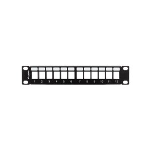 Lanberg Patchpanel Blank 12Port 1U Keystone Organizer...