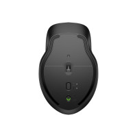 HP 430 - Maus - für mehrere Geräte - ergonomisch - rechts- und linkshändig - 5 Tasten - kabellos - Bluetooth 5.0, 2.4 GHz - kabelloser Empfänger (USB)