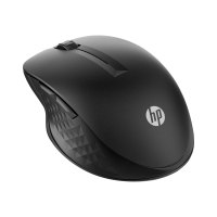 HP 430 - Mouse - for multiple devices - ergonomic - ambidextrous - 5 buttons - wireless - Bluetooth 5.0, 2.4 GHz - wireless receiver (USB)