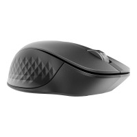 HP 430 - Mouse - for multiple devices - ergonomic - ambidextrous - 5 buttons - wireless - Bluetooth 5.0, 2.4 GHz - wireless receiver (USB)