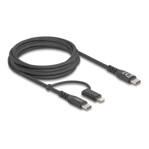 Delock USB-Kabel - 24 pin USB-C (M) zu Lightning, 24 pin...