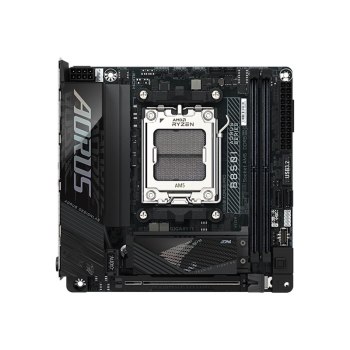 Gigabyte AORUS B850I PRO - Motherboard - Mini-ITX - Socket AM5 - AMD B850 Chipsatz - USB-C 3.2 Gen2, USB 3.2 Gen 1, USB 3.2 Gen 2 - Bluetooth, 2.5 Gigabit LAN, Wi-Fi 7 - Onboard-Grafik (CPU erforderlich)