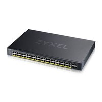 ZyXEL XGS1935-52HP 52-port smart managed PoE switch 48x Gigabit and 4x 10G SFP+ hybrid