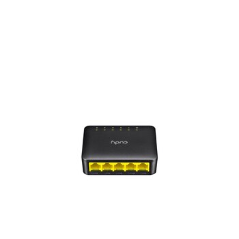 Cudy GS105D network switch Unmanaged Gigabit Ethernet (10/100/1000) Black