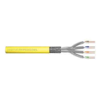 DIGITUS Cat.7A S/FTP Verlegekabel, 1000 Meter, Simplex, B2ca