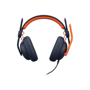 Logitech Zone Learn Cuffie con microfono over-ear con cavo per studenti, AUX da 3,5 mm