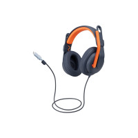 Logitech Zone Learn Cuffie con microfono over-ear con cavo per studenti, AUX da 3,5 mm