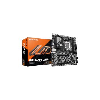 Gigabyte B840M D2H B840 AM5 mATX DDR5 - Motherboard - AMD Socket AM5 (Ryzen Zen4)