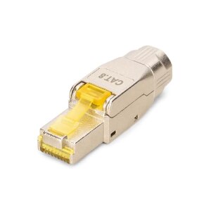 DIGITUS CAT 8.1 Feldstecker, geschirmt, werkzeugfreier...