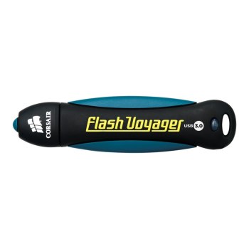 Corsair 32GB Voyager V2 - 32 GB - USB tipo A - 3.2 Gen 1 (3.1 Gen 1) - 200 MB/s - Cuffia - Nero - Blu