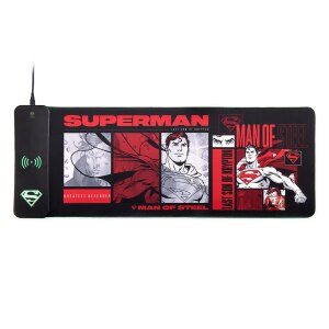 Numskull Mauspad DC Comics Superman wireless Charge 30x80cm