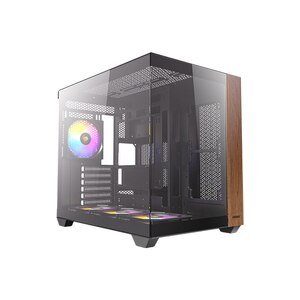 Antec CX800 aRGB Midi-Tower Tempered Glass - wood