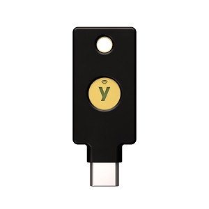 YUBICO USB security key - NFC - black - 5060408465301