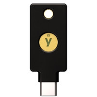 YUBICO USB security key - NFC - black - 5060408465301