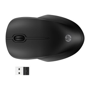 HP 255 - Mouse - 3 buttons - wireless - 2.4 GHz,...
