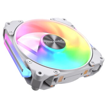 COUGAR Case Fan Apolar 120 ARGB, Reverse Blade, White