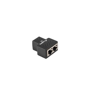 Lanberg ADS-RJ45-2RJ45-OS - Kabelsplitter - Schwarz -...