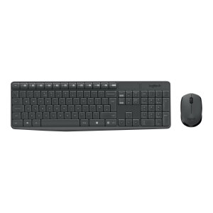 Logitech MK235 - Tastatur-und-Maus-Set - kabellos