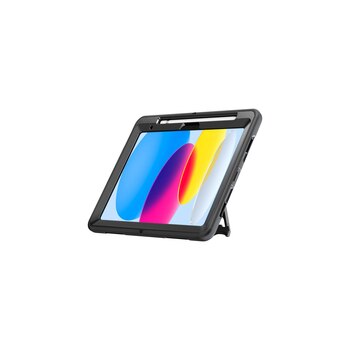 4smarts GRIP - Hintere Abdeckung für Tablet - Polycarbonat, Thermoplastisches Polyurethan (TPU)