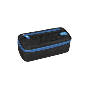 WEDO Mäppchen Schlamperbox schwarz/hellblau