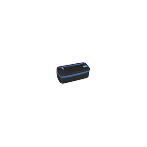 WEDO Mäppchen Schlamperbox schwarz/hellblau