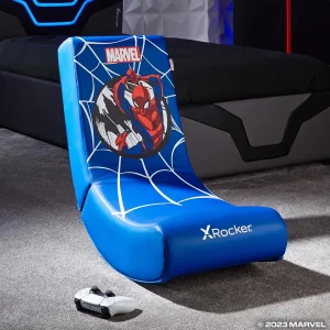 XRocker Marvel Spider-Man Gaming Bodensessel blau
