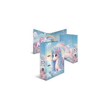 HERMA Ordner A4 Karton Happy Unicorns - Bürokleinmaterial
