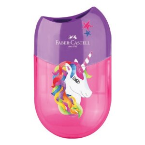 FABER-CASTELL Spitzer Doppelspitzdose Einhorn
