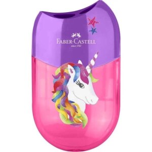 FABER-CASTELL Spitzer Doppelspitzdose Einhorn
