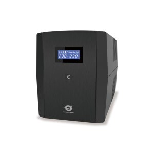 Conceptronic ZEUS03G 1200VA 720W UPS, UK socket x 4, HID...