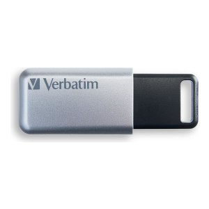 Verbatim Secure Pro - Memoria USB 3.0 da 64 GB - Argento...