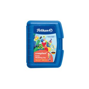 Pelikan Kinderknete Creaplast 10 Farben im blauen Etui