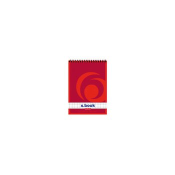 Herlitz 00110734 - Rot - A7 - 50 Blätter - 60 g/m² - Kariertes Papier