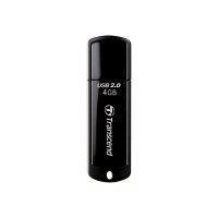 Transcend JetFlash elite JetFlash 350 - 4 GB - USB tipo A - 2.0 - Cuffia - 8,5 g - Nero