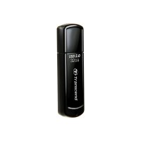 Transcend JetFlash 350 - 32 GB - USB tipo A - 2.0 - Cuffia - 8,5 g - Nero