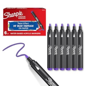 Sharpie Kreativmarker Rundspitze Acryl lila
