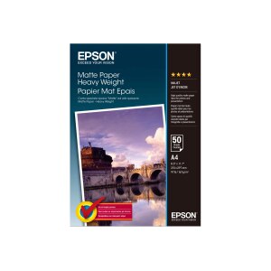Epson Matt - A4 (210 x 297 mm) - 167 g/m² - 50 Blatt...