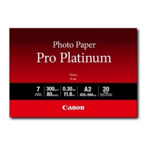 Canon PT-101 Pro Platinum Photo Paper A2 - 20 Sheets