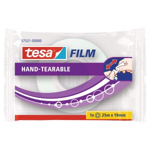Tesa film von Hand einreißbar 1 Rolle transp.