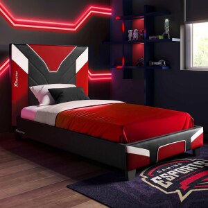 XRocker CERBERUS MKII Gaming BETT rot