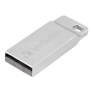 Verbatim Metal Executive - Memoria USB da 32 GB - Argento - 32 GB - USB tipo A - 2.0 - Senza coperchio - Argento