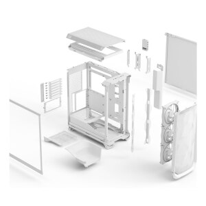 Fractal Design Meshify 3 Ambience Pro RGB Clear Tint...