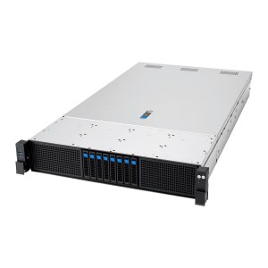 ASUS RS720A-E13-RS8G Socket SP5 Armadio (2U) Nero, Argento