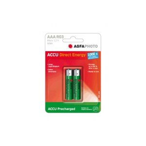 AgfaPhoto Direct Energy - Batterie 2 x AAA - NiMH -...