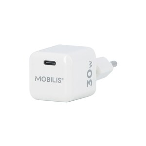 Mobilis Nano Wall Charger - 30W - USB C - GaN -Made In...