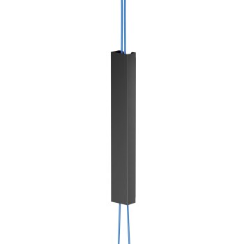 Neomounts Kabelkanal magnetisch schwarz matt