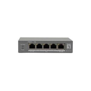 LevelOne Switch 5x GE GEP-0531 60W 4xPoE grau